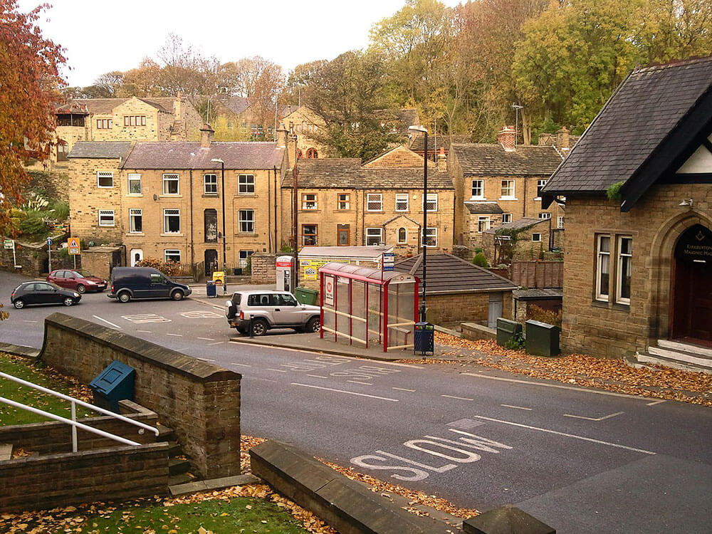 Kirkburton in Yorkshire